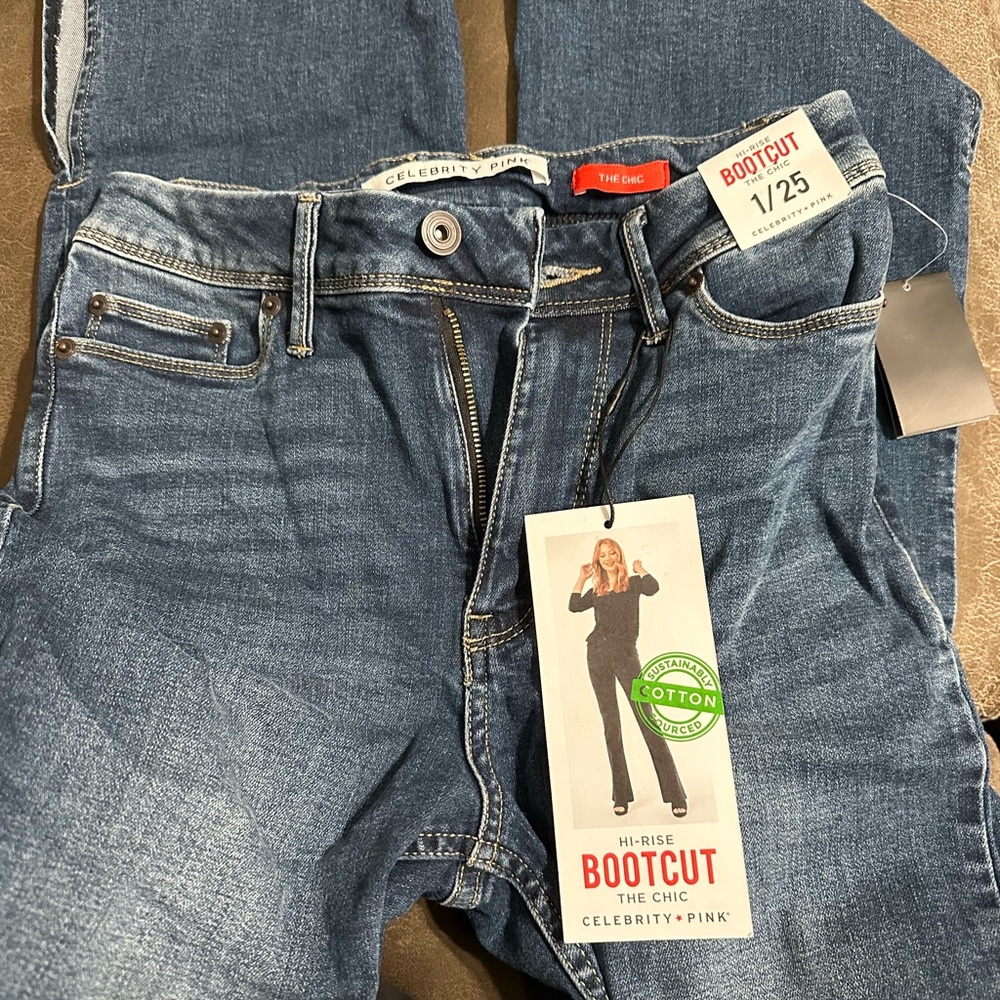 New bootcut jeans